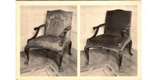 1941 Postcard-Chippendale Bergere Armchair-Rosenbach Co-Philadelphia PA County Armchair & Bergere price
