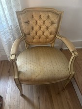 Vintage French Louis XV Bergere Arm Chair Armchair & Bergere price