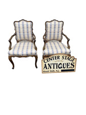 64833 Pair French Country Louis XV Bergere Armchair Chair s Armchair & Bergere price