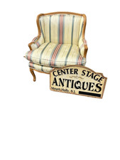 67350 French Country Bergere Armchair Chair with Removable Seat Armchair & Bergere price