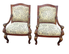 63727  Pair Bergere Armchair  Modern Chairs Armchair & Bergere price