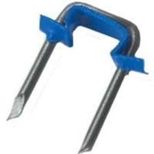GB MSI-150  PACK (100) 1/2"  METAL ELECTRICAL BLUE INSULATED WIRE Staples Staple Wire price