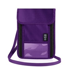 Playexen Neck Wallet RFID Blocking, Waterproof Travel Passport Holder Purple) Unisex Card Holder price