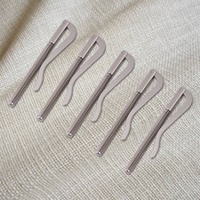 5 Pcs Durable Money Spring Clip For Bifold Leather Wallet/Card Holder Unisex Card Holder price