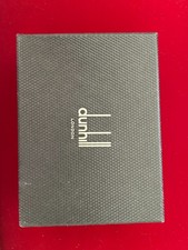 Dunhill London Black Textured Leather Card Holder Made in England Unisex Card Holder price
