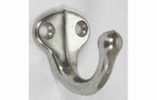 Single Wardrobe Bath Robe Coat Hat Towel Hook (Aluminum) Bathrobe Hanger price