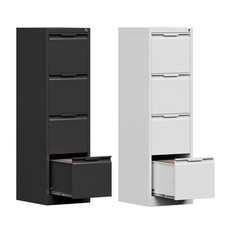 Metal 4 Drawer File Cabinet w/Lock Metal Vertical Filing Cabinet for Office Home Filing Cabinet price