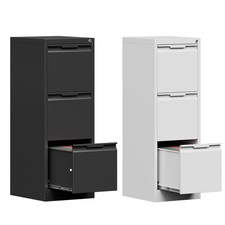 3 Drawer File Cabinet Metal Vertical Storage Cabinet with Lock for Home Office Filing Cabinet price