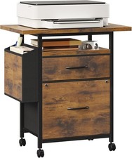 2 Drawer File Cabinet with 24'' Extended Desktop,Mobile Rolling Filing Cabinet Filing Cabinet price