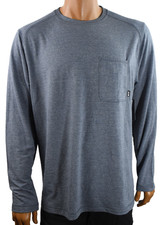 Bass Outdoor Mens T-Shirt New XL Blue 1 Pocket Crew Neck Long Sleeve Sweatshirt T-Shirt & Sweatshirt (Outdoor) price