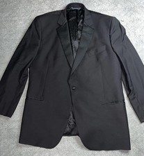 Brooks Brothers Fitzgerald 1818 Suit Jacket 100% Premium Wool Black Men’s 48R/42 Men's Suit price