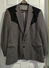 Men’s Circle S Grey Western Suit Jacket 50L Men's Suit price