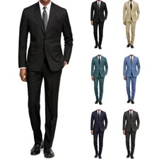 Men's Formal Two Piece 2-Piece Slim Fit Cut Suit Set Men's Suit price