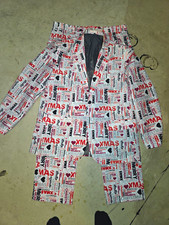 Men's XL White Christmas Suit Men's Suit price