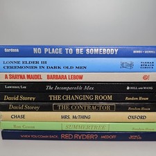 9 Theater Play Script Books Hard Cover Lot Bundle Theater - Play price