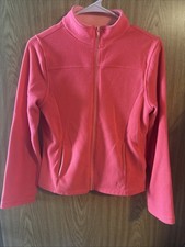 Danskin Now Girls Size XL 14-16 Hot Pink Fleece Full Zip Sweatshirt Girls' Sweatshirt price
