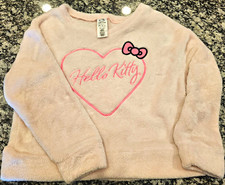 The Children's Place Hello Kitty Girls Pink Fleece Pullover Sweatshirt S/P 5/6 Girls' Sweatshirt price