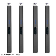 FIGHTSENSE (2PC) Electric Candle Lighter USB Rechargeable Windproof Plasma Lighter price