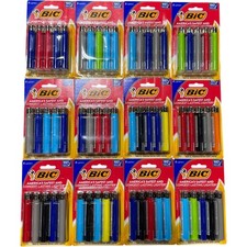 BIC Classic Maxi Pocket Lighter, 60-Count, Assorted Colors 12 Packs of 5 Safety Lighter price