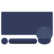Mosiso Wrist Rest For Keyboard Mouse Pad Set Large Gaming Deskpadcircle Curved Desk Pad Set price