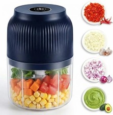 Electric Garlic Chopper Mini Portable Food Processor 300ml USB Rechargeable Choppers / Food Processors price