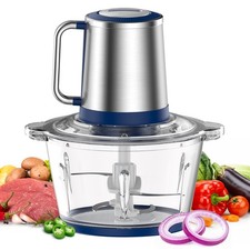 KOIOS Electric Food Processors Chopper w/8 Cup Glass Bowl Stainless Steel Blade Choppers / Food Processors price