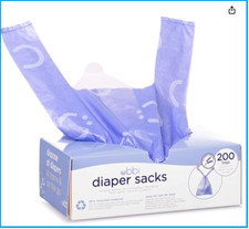 Disposable Diaper Sacks, Lavender Scent, Easy-To-Tie, Pet Waste Bags, 200 count* Diaper Disposal Bags price