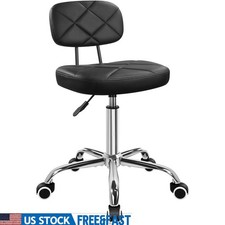 Office Chair W/ Back Adjustable Height Drafting Stool W/ Wheels Home Work New Office Work Chair price
