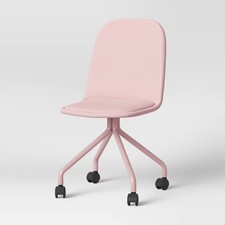 Pillowfort Armless Desk Task Office Chair Kids Wood Steel Kids' Study Room Office Work Chair price