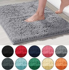 30"x20" - Soft Cozy Plush Chenille Bath Mat Highly Absorbent Bathroom Rug Bathroom Rug price