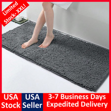 24"/36"/47"- Soft Cozy Plush Chenille Bath Mat Highly Absorbent Bathroom Rug XXL Bathroom Rug price