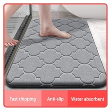 Super Water Absorbent Soft Memory Foam Bath Mat Non-Slip Bathroom Shower Rug Bathroom Rug price