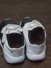 Jordan Air Jordan Baby Low Top Sneakers White/Black Hook & Loop Strap US 10 Baby Shoes price