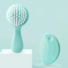 Cute 2 in 1 Eco-Friendly Infant Care Baby Comb Brush Set Soft Bristles Hair Brus Baby Care Bag price
