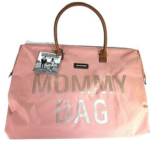 Childhome MOMMY BAG BIG PINK LARGE BABY DIAPER TRAVEL BAG FOR BABY CARE $150 Baby Care Bag price