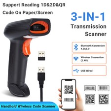 Handhold Wireless Code Scanner Bluetooth USB QR Code Reader for Store Warehouse Barcode Readers price