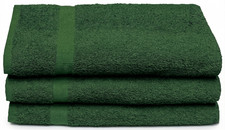 Hotel & Spa Pool Beach Towels 100% Ring Spun Cotton Kashmir Green | Multipack Bath Towel price