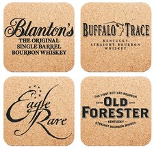 Kentucky Bourbon Trail Cork Coasters Man Cave Decor Whiskey Barware Coaster price