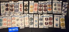 LOT OF 100 SETS OF BRAND NEW PACKAGED SANDSTONE CAR COASTERS - READY TO RESELL Coaster price