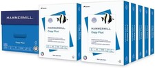Hammermill Copy Plus 8.5" x 11" Printer Paper, 20 lb 92 Bright White 5000 Sheets Copy Paper price