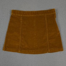 Crewcuts Skirt Girls 8 Brown Corduroy Mini Adjustable Waist Preppy School J Crew Girls' Skirt price