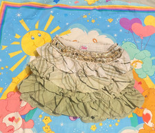 vintage Justice green flannel kid skirt Girls' Skirt price