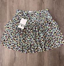 Zara Girls Floral Tiered Ruffle Skirt Size 13-14 Years 164 NWT Elastic Waist Girls' Skirt price