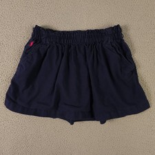 Ralph Lauren Skirt Girls Medium 8-10 Blue Pull On Pocket Pleated Twirl Preppy Girls' Skirt price