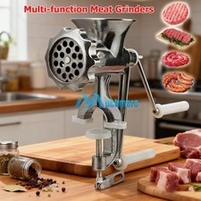 Heavy Duty Meat Grinder Mincer Stuffer Manual Sausage Filler Sauce Maker Machine Meat Grinders price