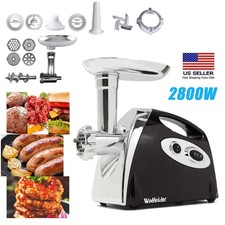Electric Meat Grinder Mincer Max 2800W for Sausage Making Meat Mincing USA Black Meat Grinders price