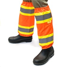 Waterproof Outdoor Hi-Viz Two tone Trim Leg Gaiters 2" Reflective Stripes-GAITER Gaiters (Outdoor) price