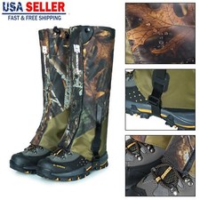 Hiking Hunting Snow Outdoor Sand Snake Waterproof Boots Cover Legging Gaiters UE Gaiters (Outdoor) price