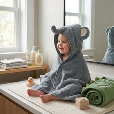 Baby Bathrobe Infant Bath Towel Boy Girl Blankets Swaddle With Hood Cartoon Baby Towel price