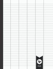 6 Column Notebook: Medium Ruled 6 Column Template | 8.5" x 11" | 110 Pages - 55 Pre-printed Forms & Notebooks price